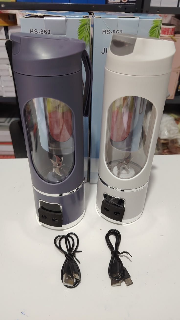 Portable Juicer Cup – USB Rechargeable Mini Blender for Fresh Juice & Smoothies