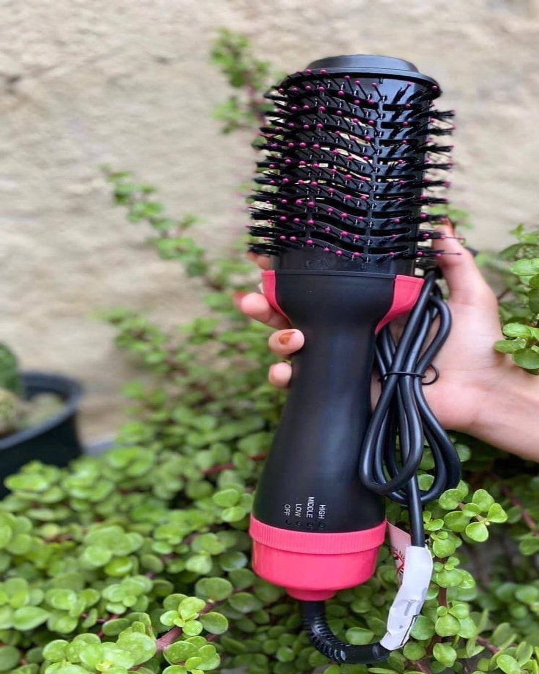 One-Step Hair Dryer & Styler – Hot Air Brush for Hair Straightening, Curling & Volumizing