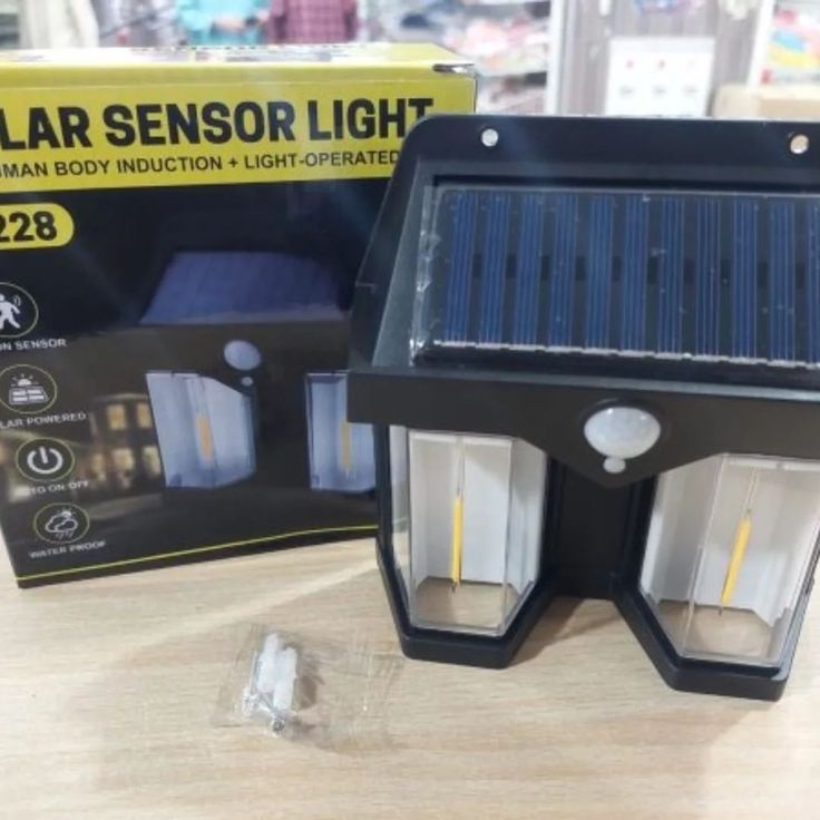 Solar Wall Light – Motion Sensor LED Outdoor Light for Garden, Door, Patio & Pathway
