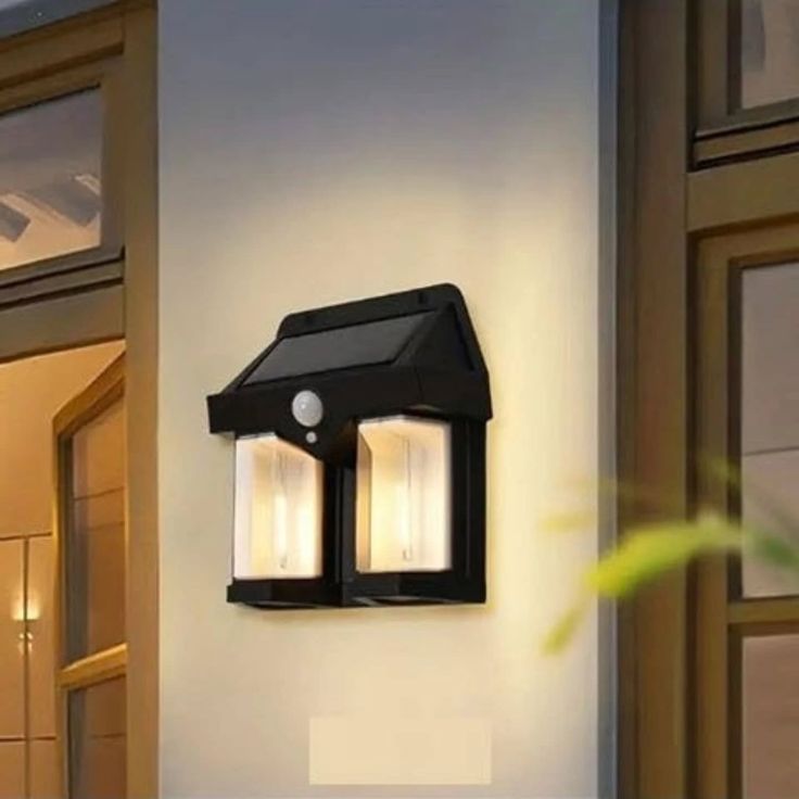 Solar Wall Light – Motion Sensor LED Outdoor Light for Garden, Door, Patio & Pathway