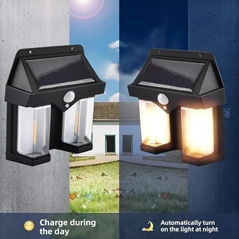 Solar Wall Light – Motion Sensor LED Outdoor Light for Garden, Door, Patio & Pathway