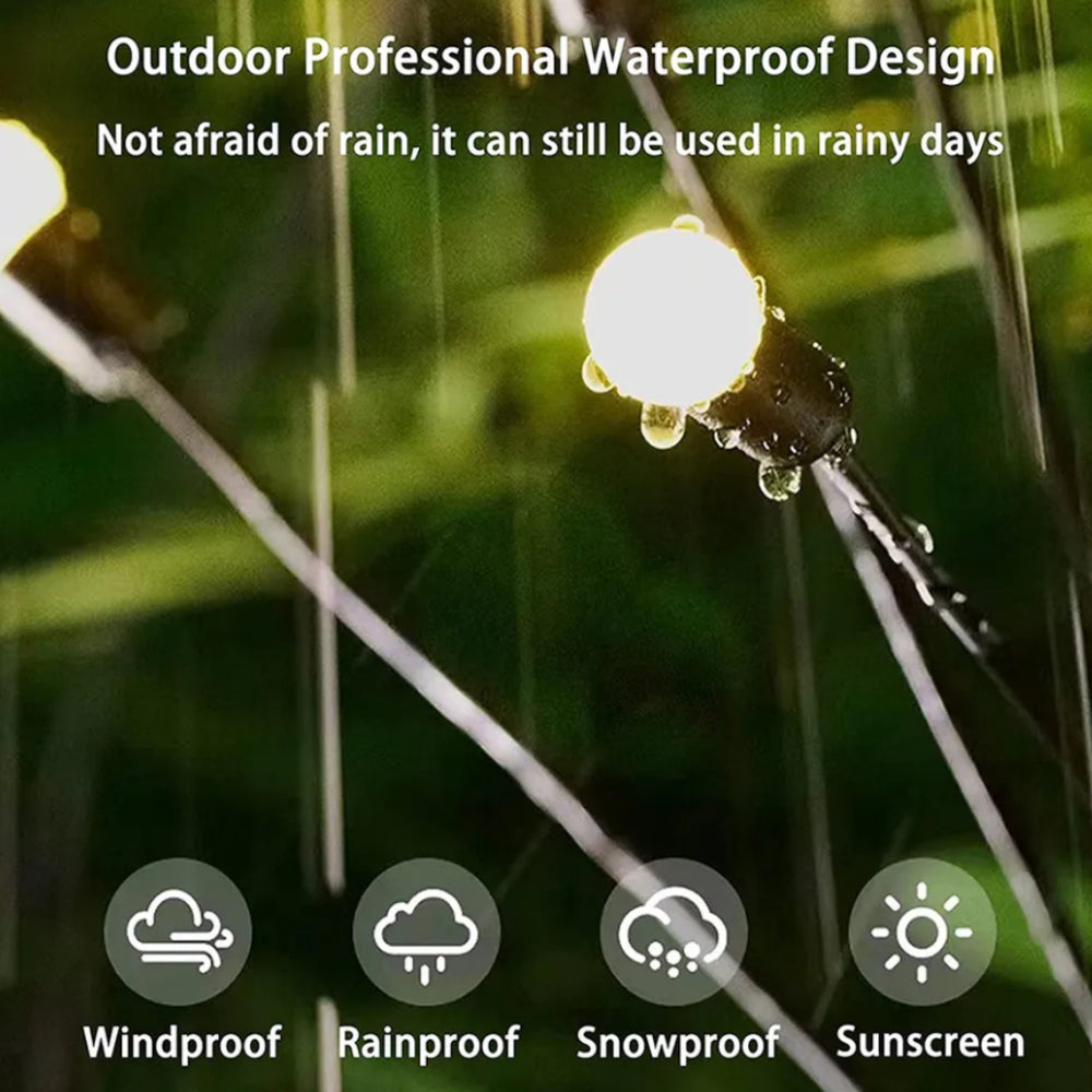 Garden Solar String Lights – Outdoor Waterproof LED Fairy Lights for Garden, Patio & Lawn