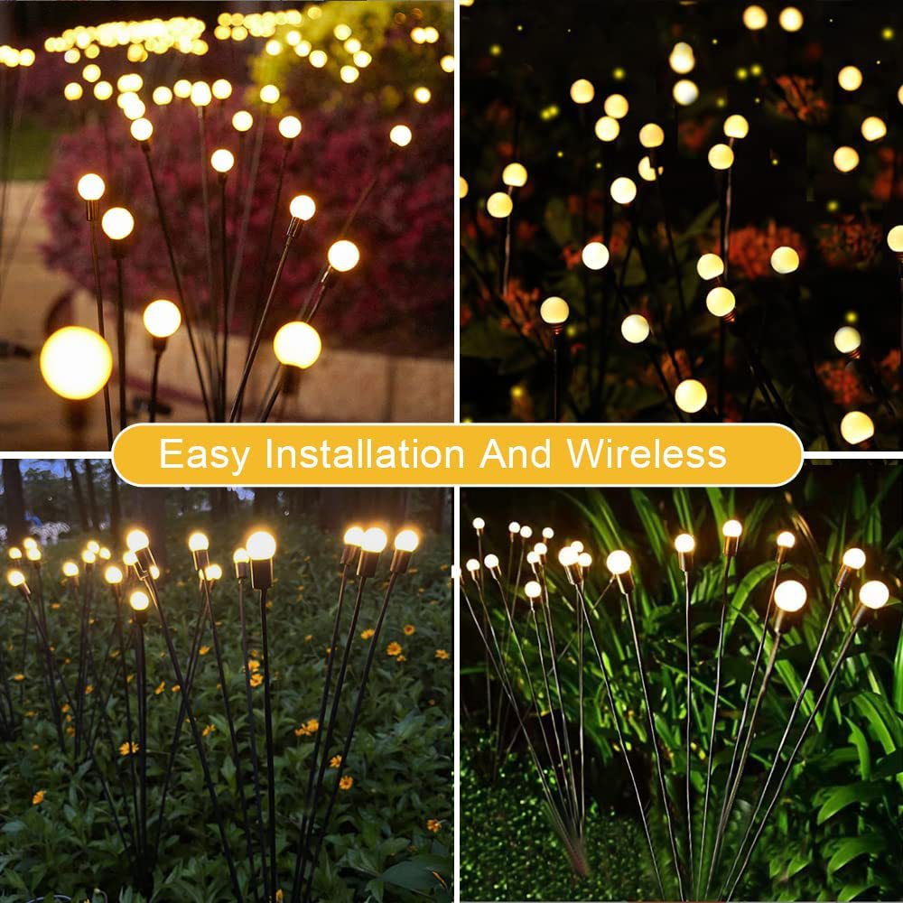 Garden Solar String Lights – Outdoor Waterproof LED Fairy Lights for Garden, Patio & Lawn
