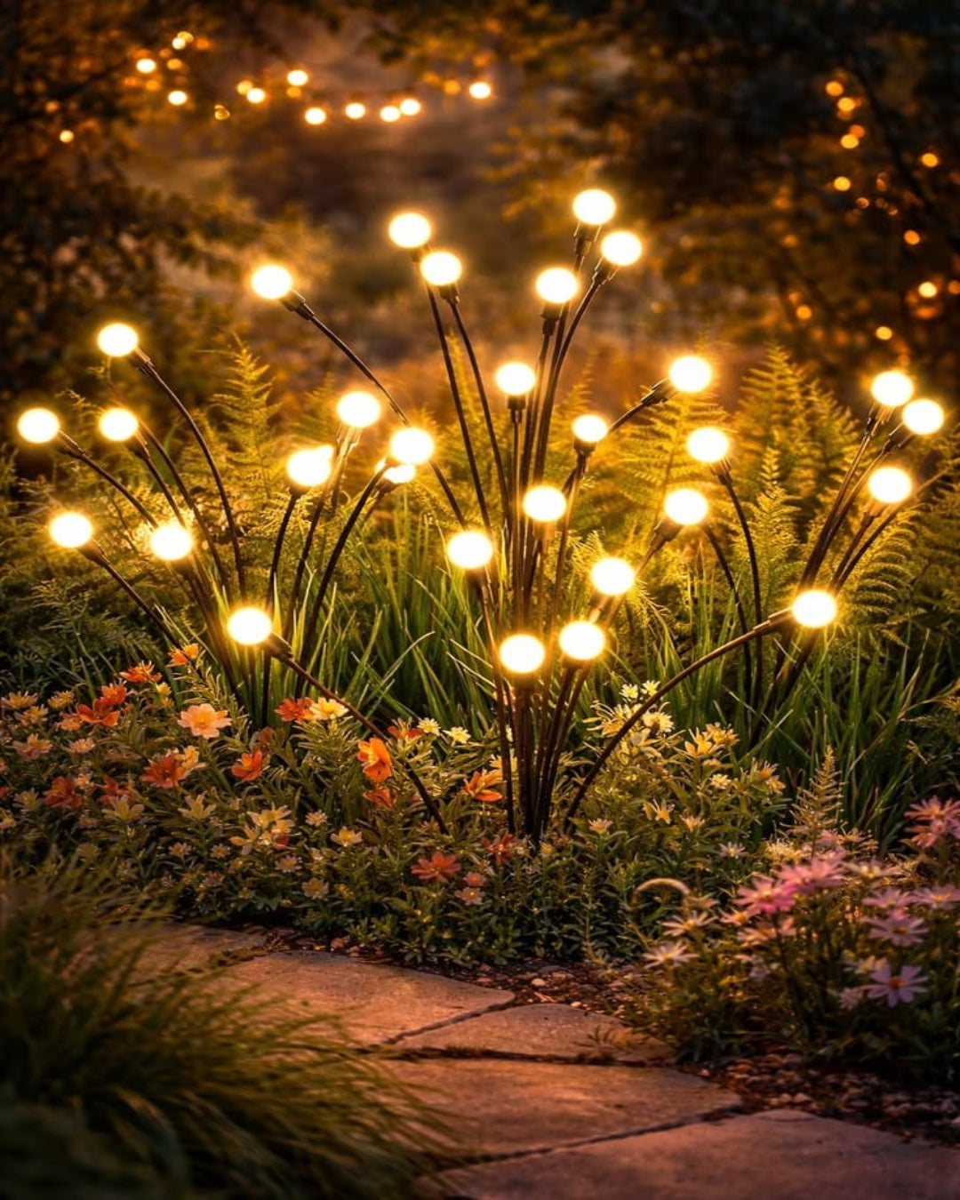 Garden Solar String Lights – Outdoor Waterproof LED Fairy Lights for Garden, Patio & Lawn