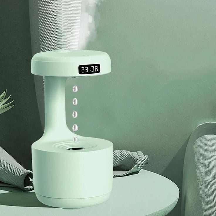 Smooth Sailing Anti-Gravity Humidifier – Floating Mist Air Humidifier & Cool Mist Aroma Diffuser