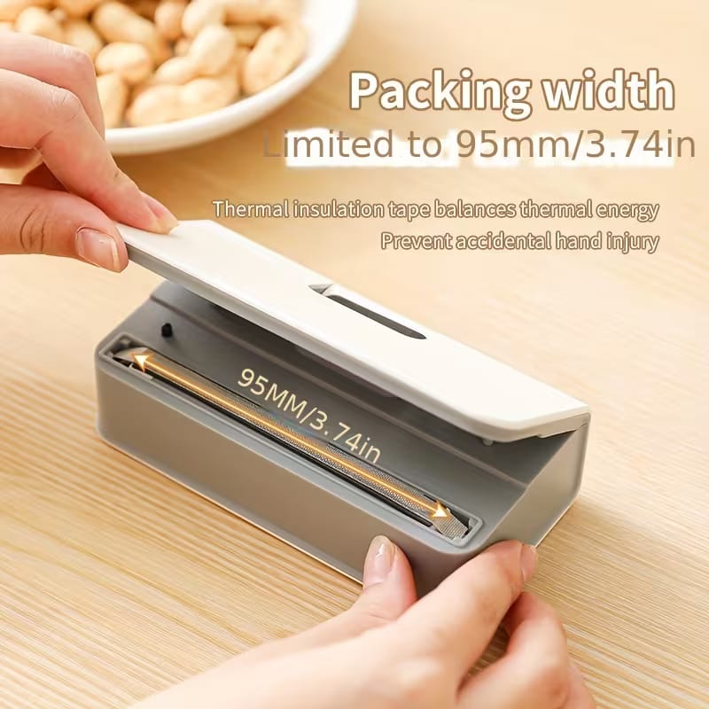Smart Sealer – Portable Mini Heat Sealing Machine with Digital Display for Food Bags