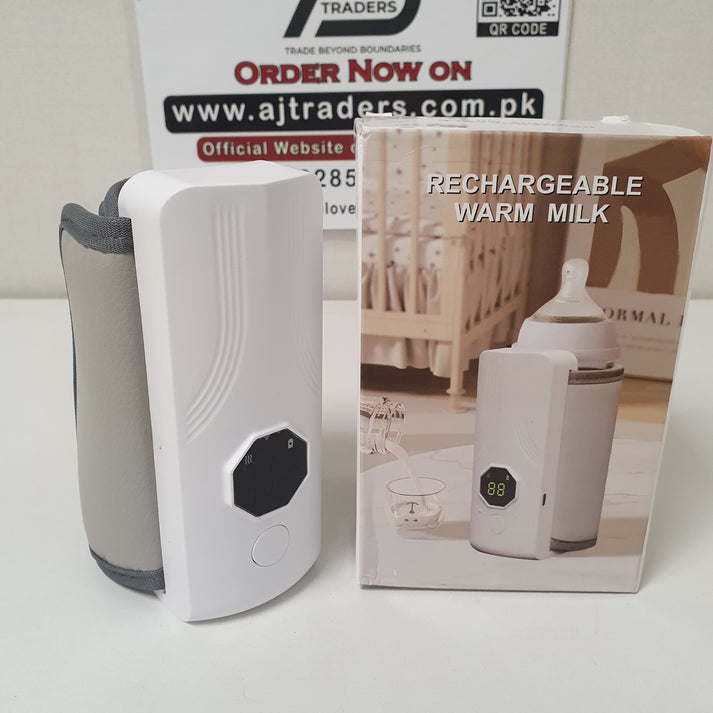 Rechargeable Warm Milk Heater – Portable Baby Bottle & Milk Warmer