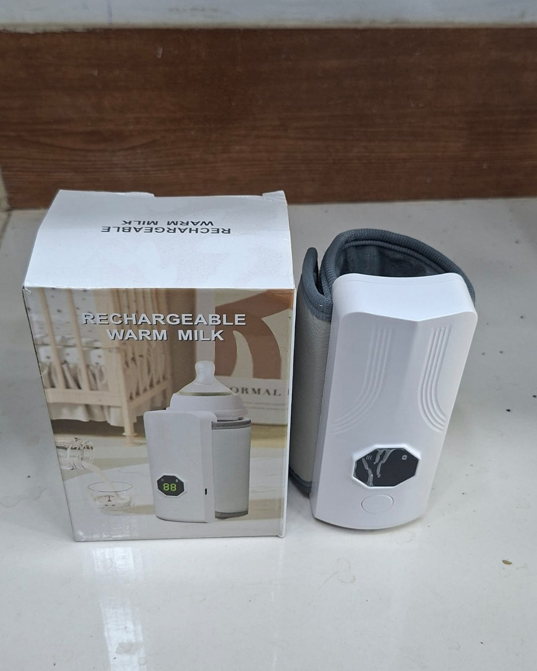 Rechargeable Warm Milk Heater – Portable Baby Bottle & Milk Warmer