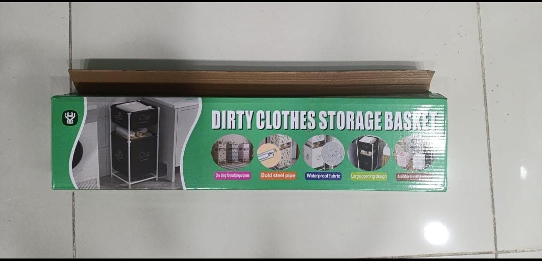 🧺 Foldable Laundry Basket & Clothes Organizer – Portable Storage Hamper