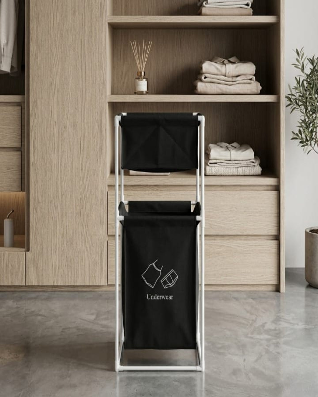 🧺 Foldable Laundry Basket & Clothes Organizer – Portable Storage Hamper