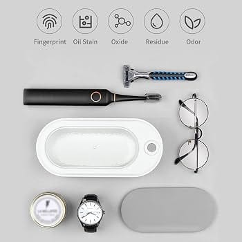 Ultrasonic Cleaner for Watches, Glasses & Personal Items – Deep Cleaning Machine