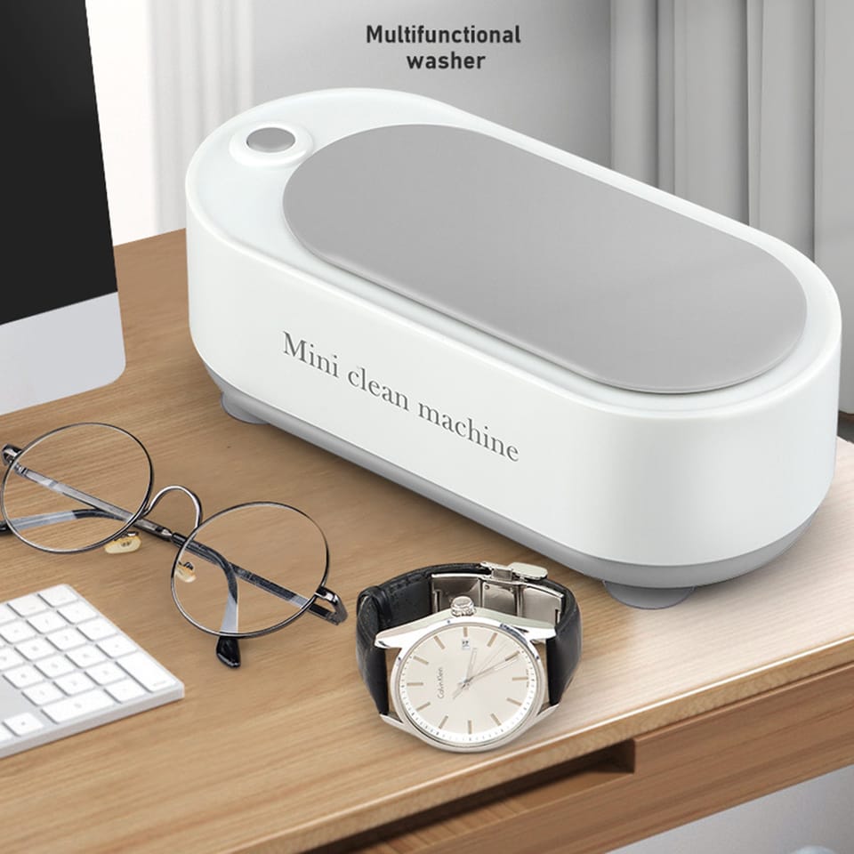 Ultrasonic Cleaner for Watches, Glasses & Personal Items – Deep Cleaning Machine