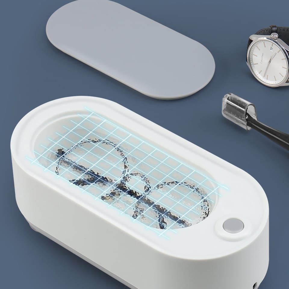 Ultrasonic Cleaner for Watches, Glasses & Personal Items – Deep Cleaning Machine