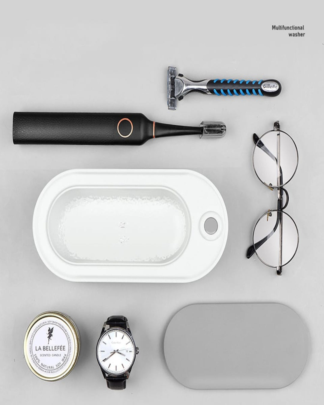 Ultrasonic Cleaner for Watches, Glasses & Personal Items – Deep Cleaning Machine