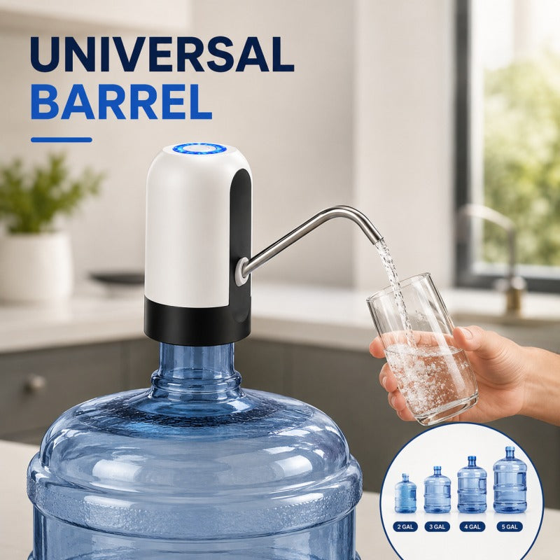 Automatic Water Dispenser Pump – USB Rechargeable Electric Water Bottle Pump