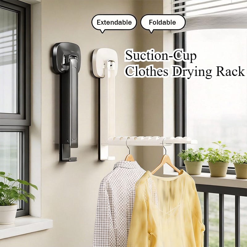 Invisible Clothes Hanger | Foldable Wall-Mounted Clothes Rack | Space-Saving Heavy-Duty Hanger