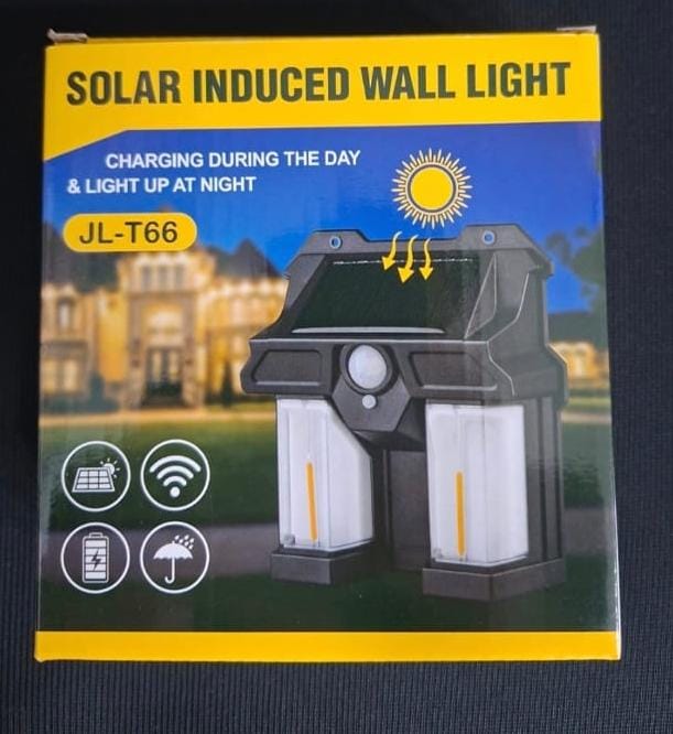 Solar Wall Light – Motion Sensor LED Outdoor Light for Garden, Door, Patio & Pathway